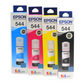 Pack 4 Tintas Epson 544 Originales Cmyk