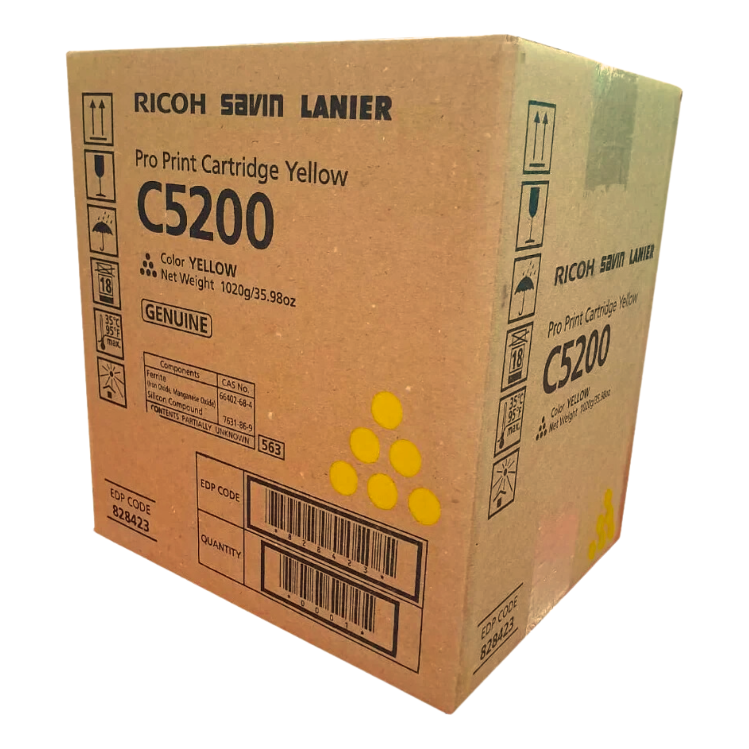 Tóner Compatible Para Ricoh Pro C5200 / C5210 – 4 Colores: Cian, Magenta, Amarillo Y Negro – Alta Calidad