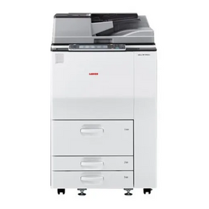 Impresora multifuncional blanco y negro Ricoh Lanier MP 6002 usado pasando copia