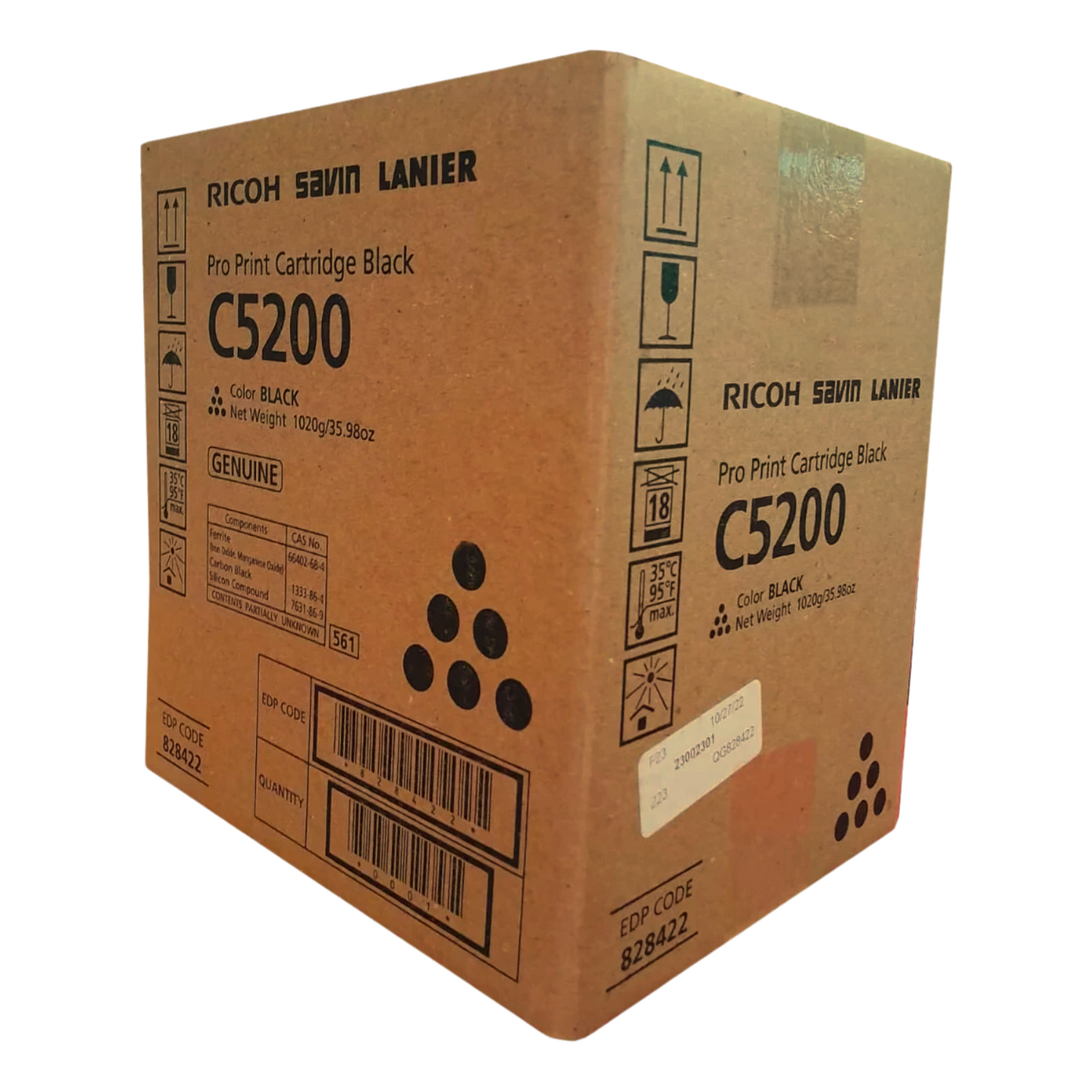 Toner Ricoh Pro C5200/C5210 Color Negro 828422 Original