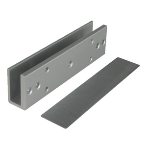 Soporte En U Para Puertas De Vidrio Lmb-350u 90° Zkteco
