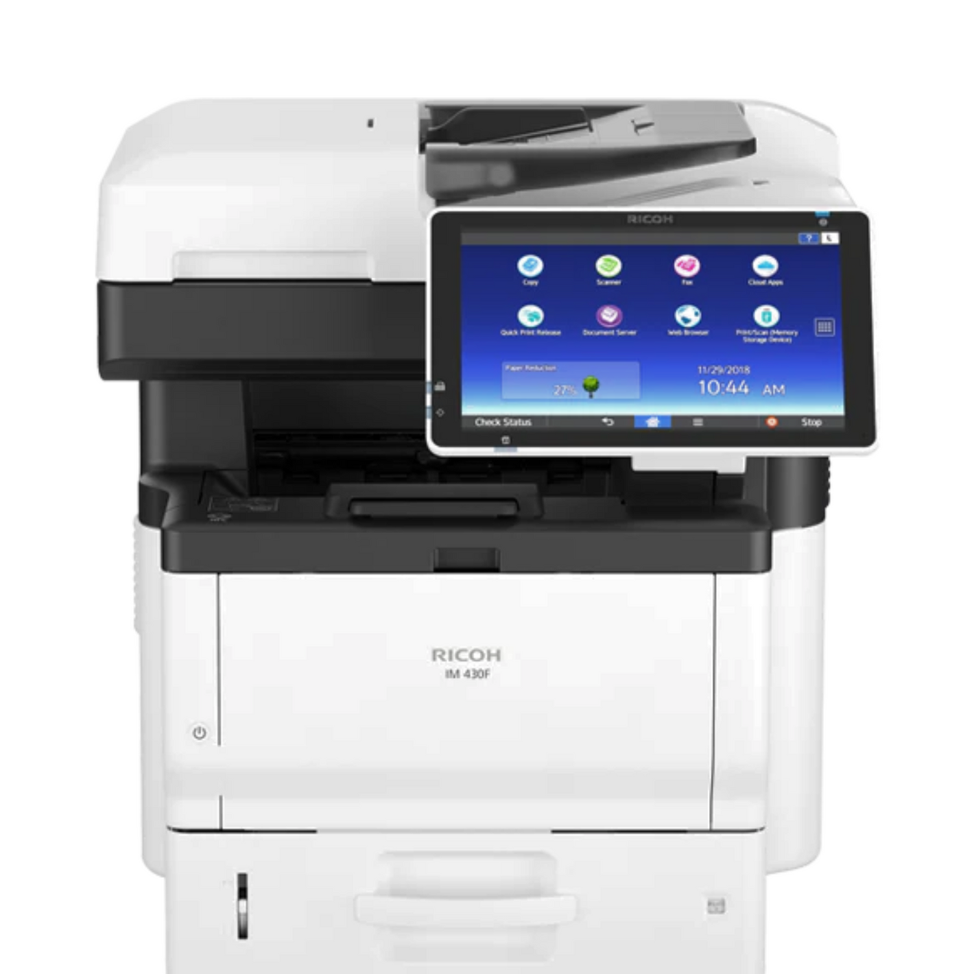 Impresora Multifuncional Monocromática Ricoh IM 430F Pasando copia (Usado)