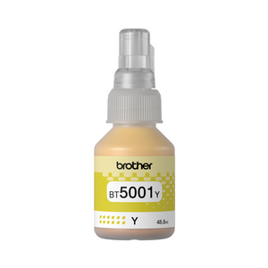 Botella De Tinta Brother Original Amarillo BT5001Y