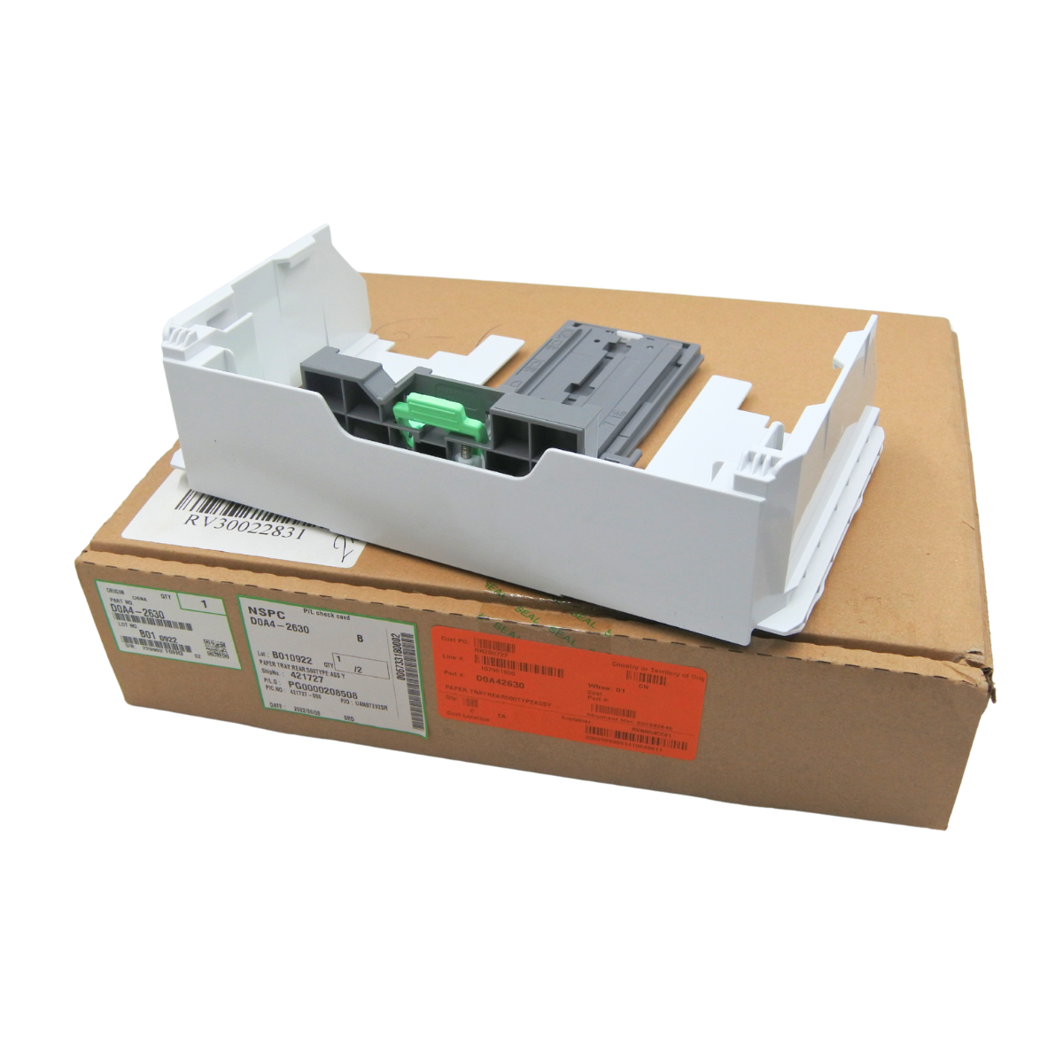 Parte Posterior Bandeja De Papel Ricoh IM 430f D0A42630