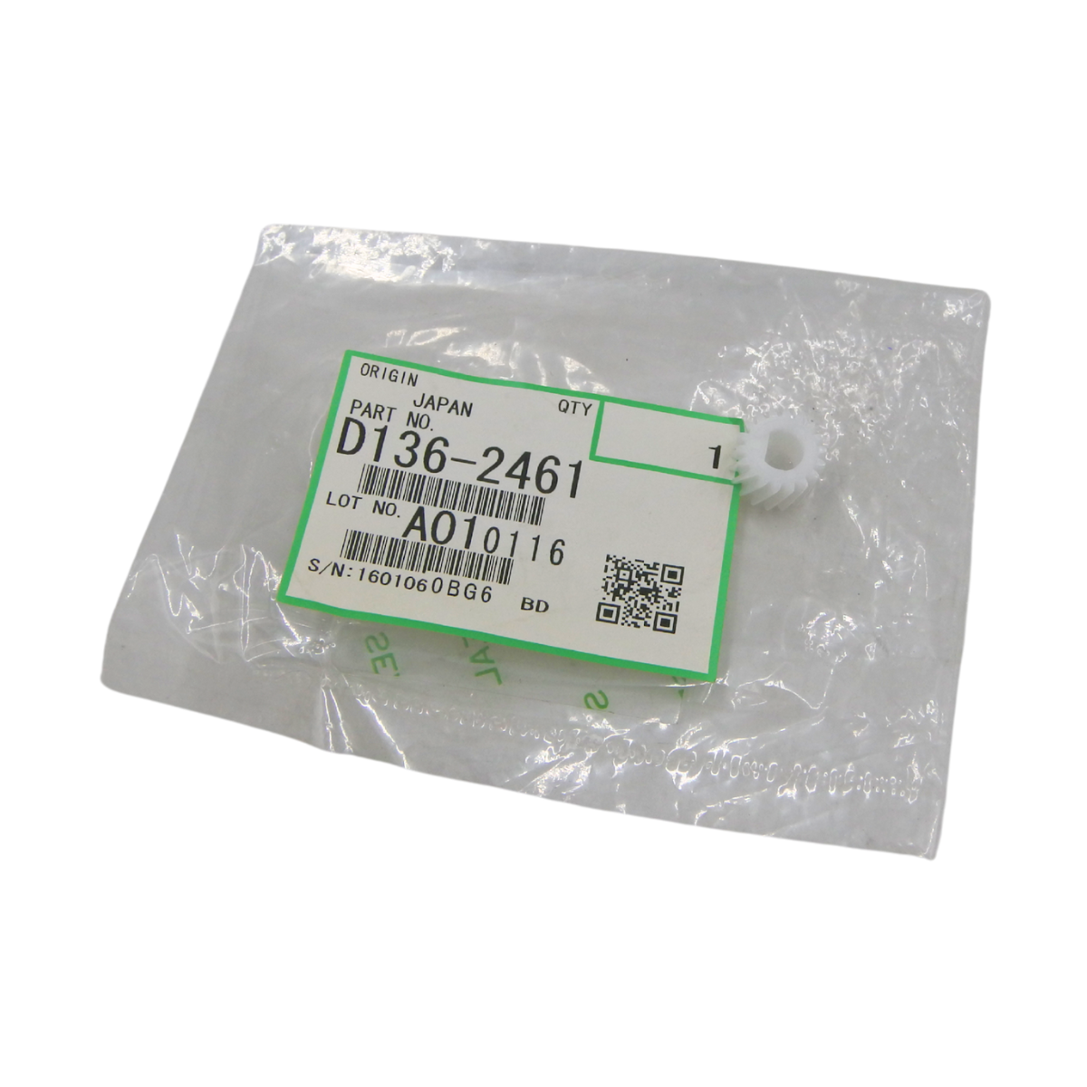 Engranaje 18z Derecho Ricoh Pro C5100 D1362461