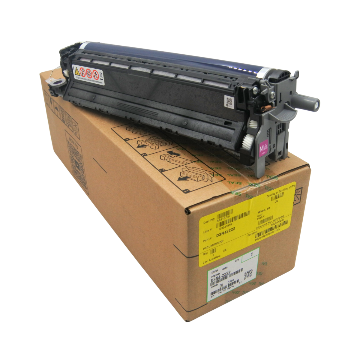 Unidad de Imagen Fotoconductor Magenta Ricoh IM C320f D3N42222
