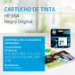 Cartucho De Tinta Hp 664 Negra Original (F6V29AL)