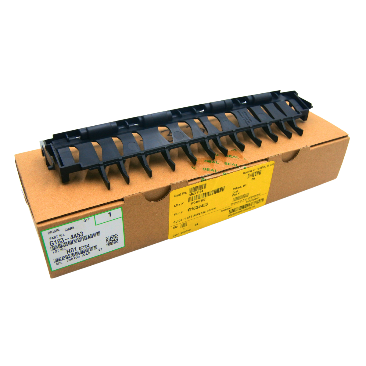 Placa de guía inversa superior Ricoh MP C305SP G1634453