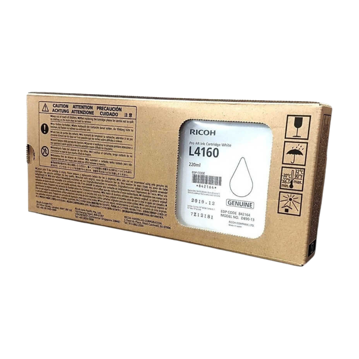 Cartucho de tinta blanco Ricoh L4160 842164