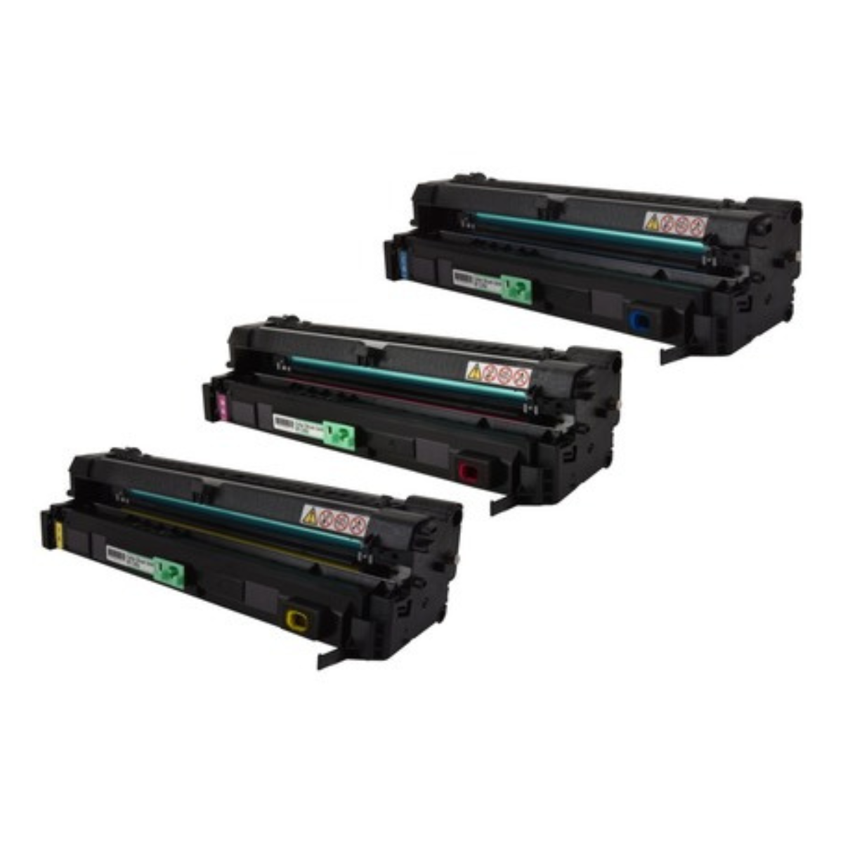 Kit de 3 Unidades de Tambor Ricoh 408224 SP C352 YLW/MGT/CYN