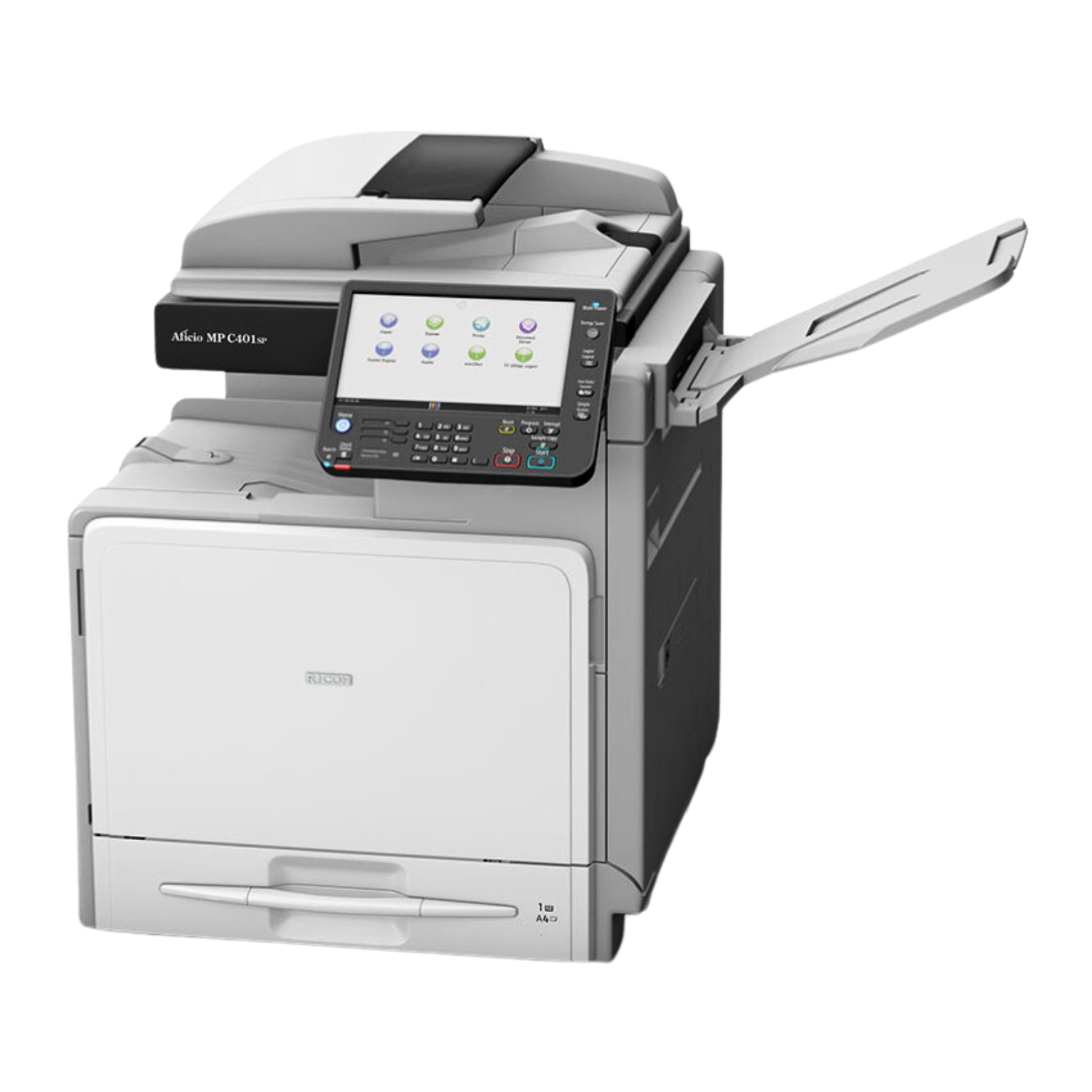 Impresora Multifuncional Ricoh MP C401SP Laser A Color Pasando Copia
