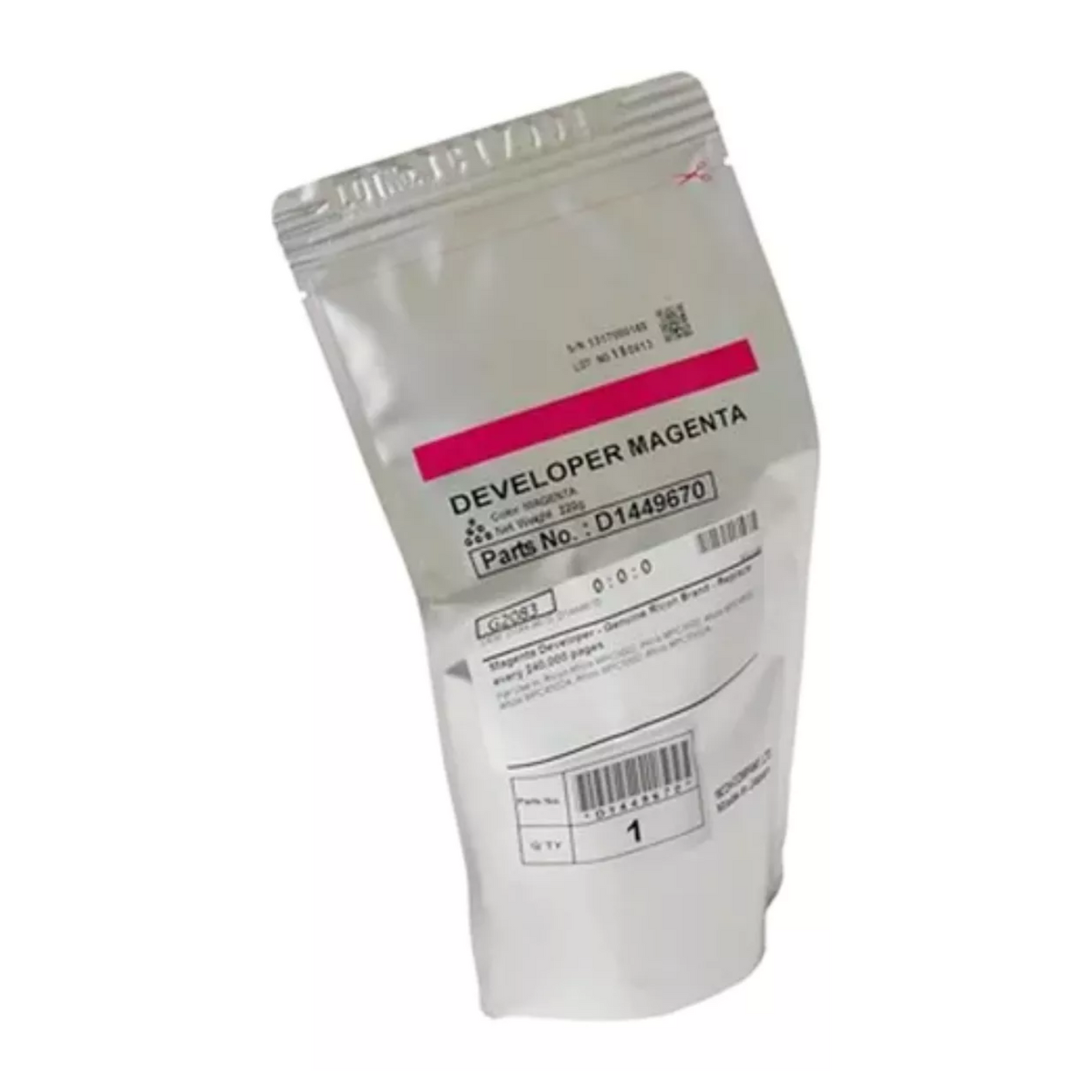 Revelador Ricoh Magenta Original D1449670 MP C3502/C4502/C5502