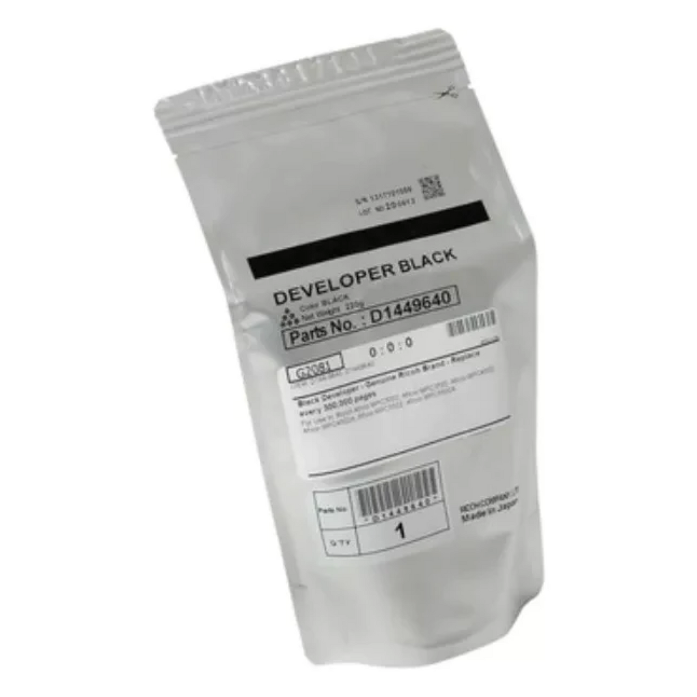 Revelador Ricoh Negro Original D1449640 MP C3502/C4502/C5502