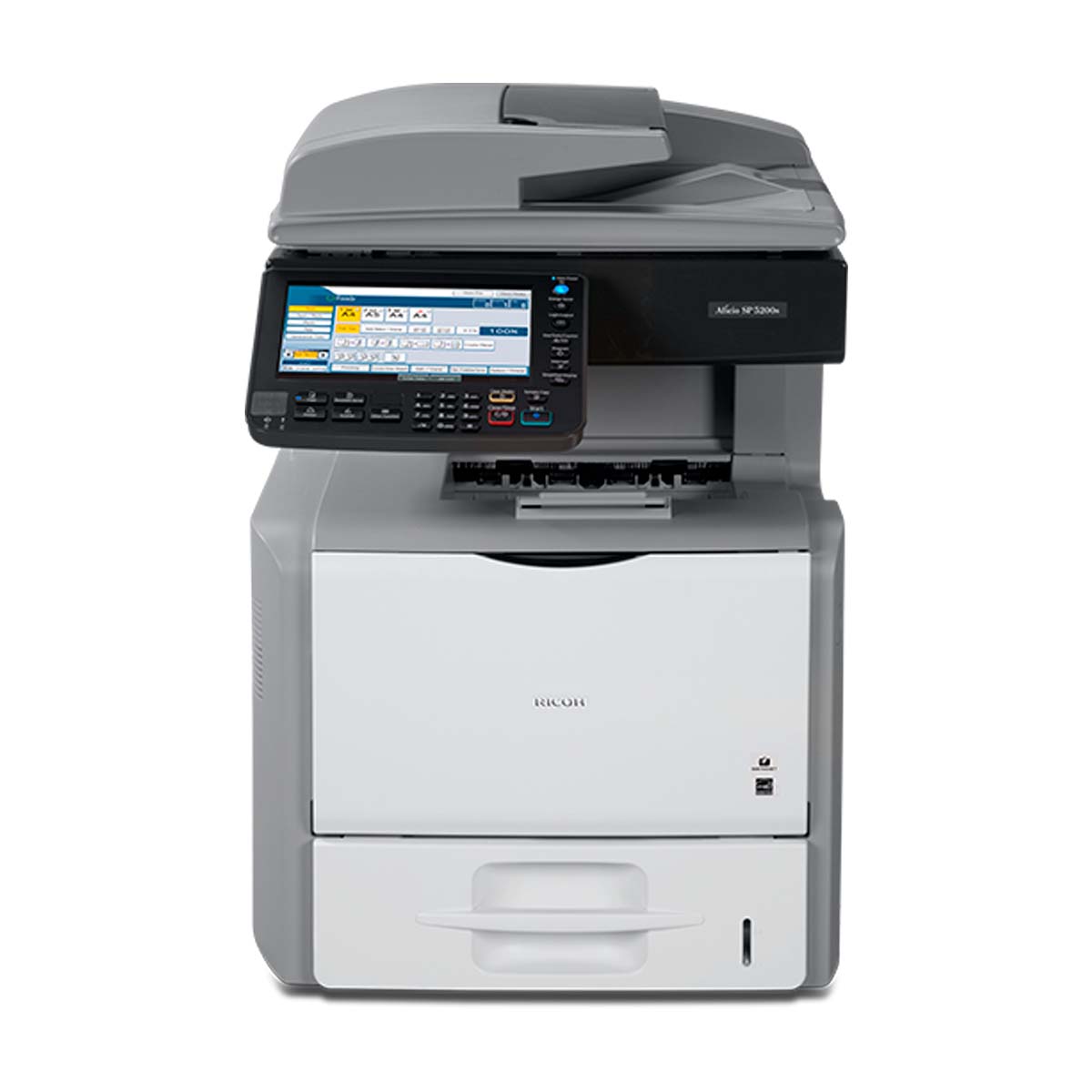 Impresora multifuncional Ricoh SP 5200S Pasando Copia (Usado) Lote de 20 piezas