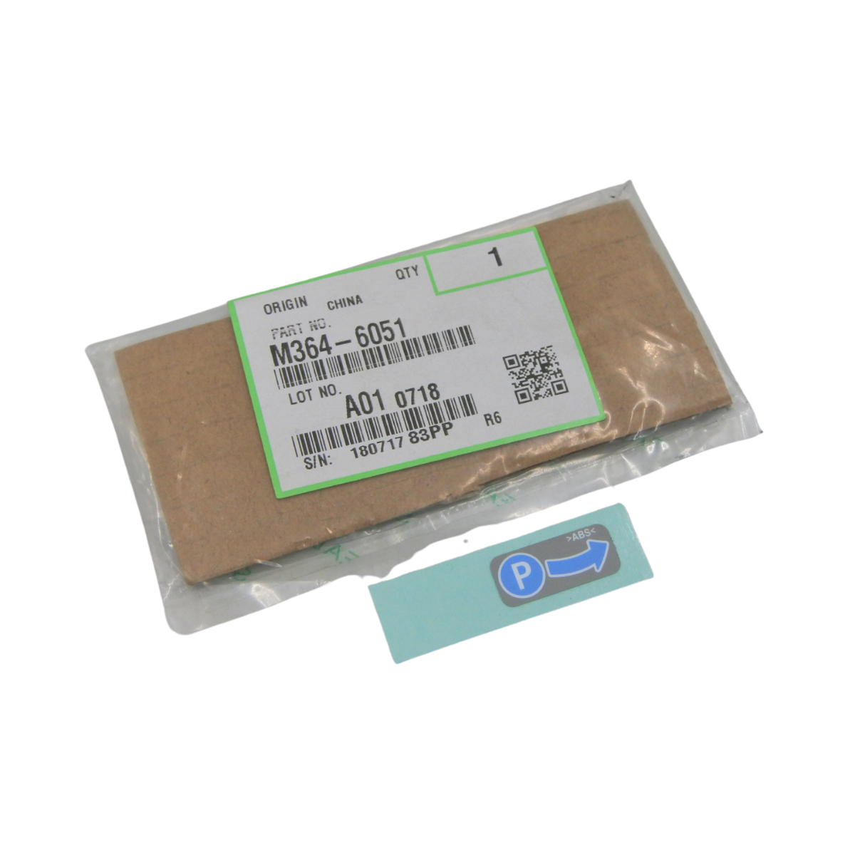 Calcomanía Perilla De Palanca Ricoh SP 5200s M3646051