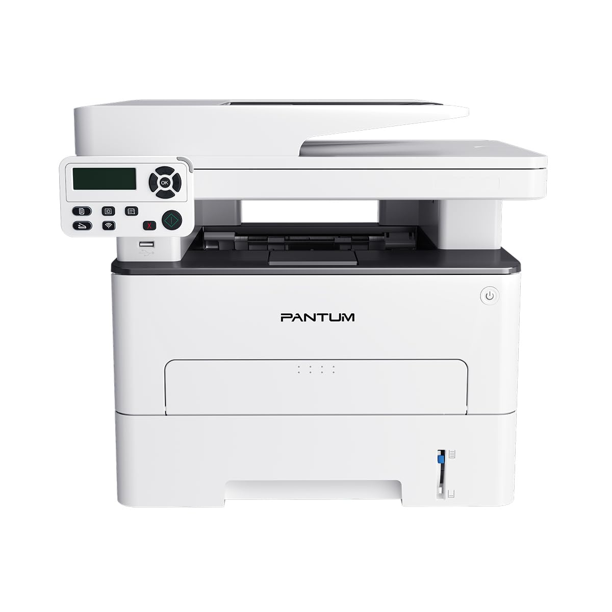 Multifuncional Láser Pantum M7100dw Blanco Y Negro