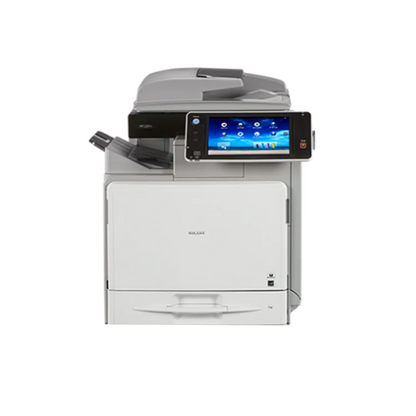 Impresora Multifuncional Ricoh MP C401 Laser a color pasando copia