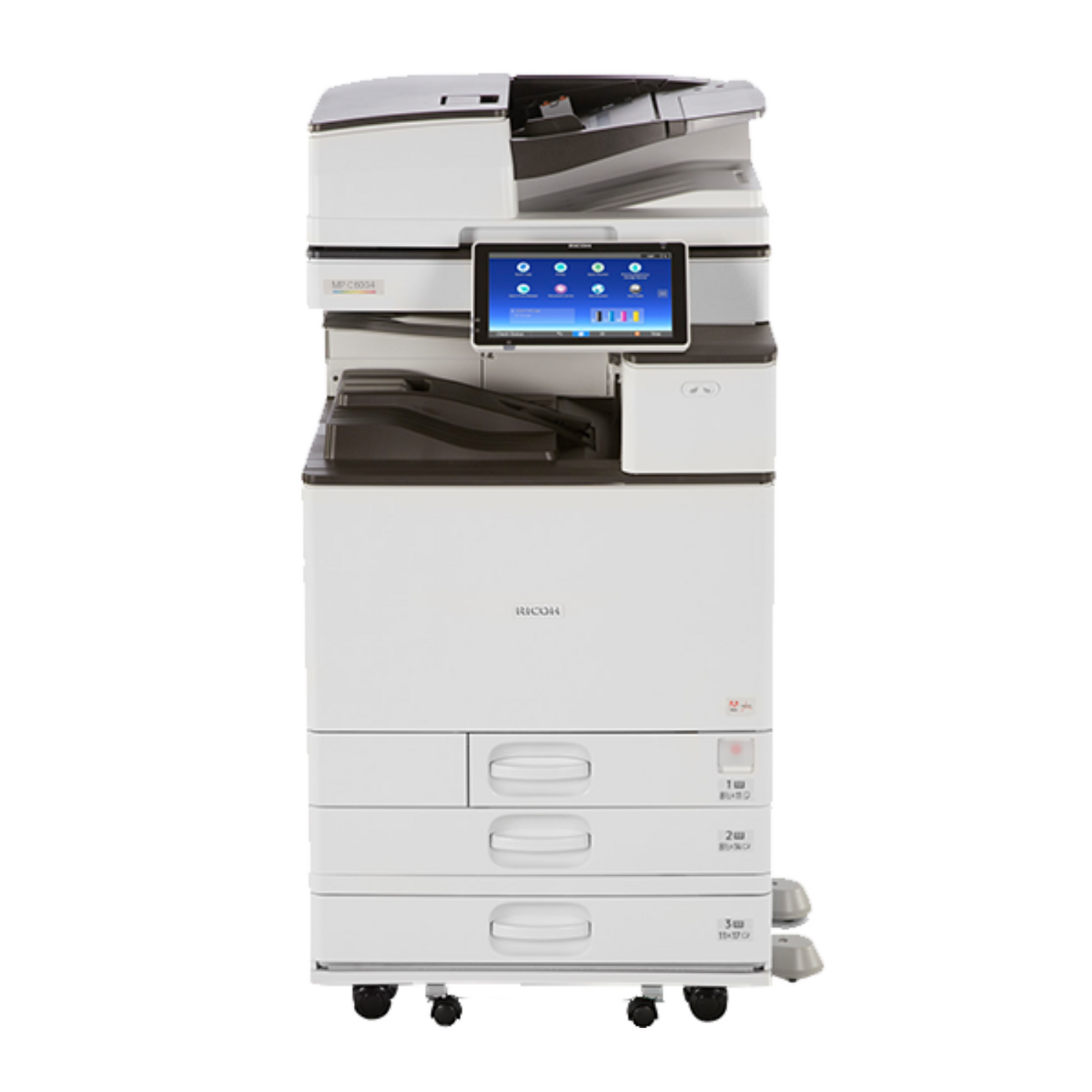 Impresora Multifunción A Color Ricoh Mp C6004 Pasando Copia