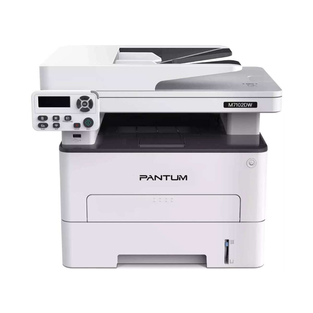 Multifuncional Láser Pantum M7102dw Blanco Y Negro