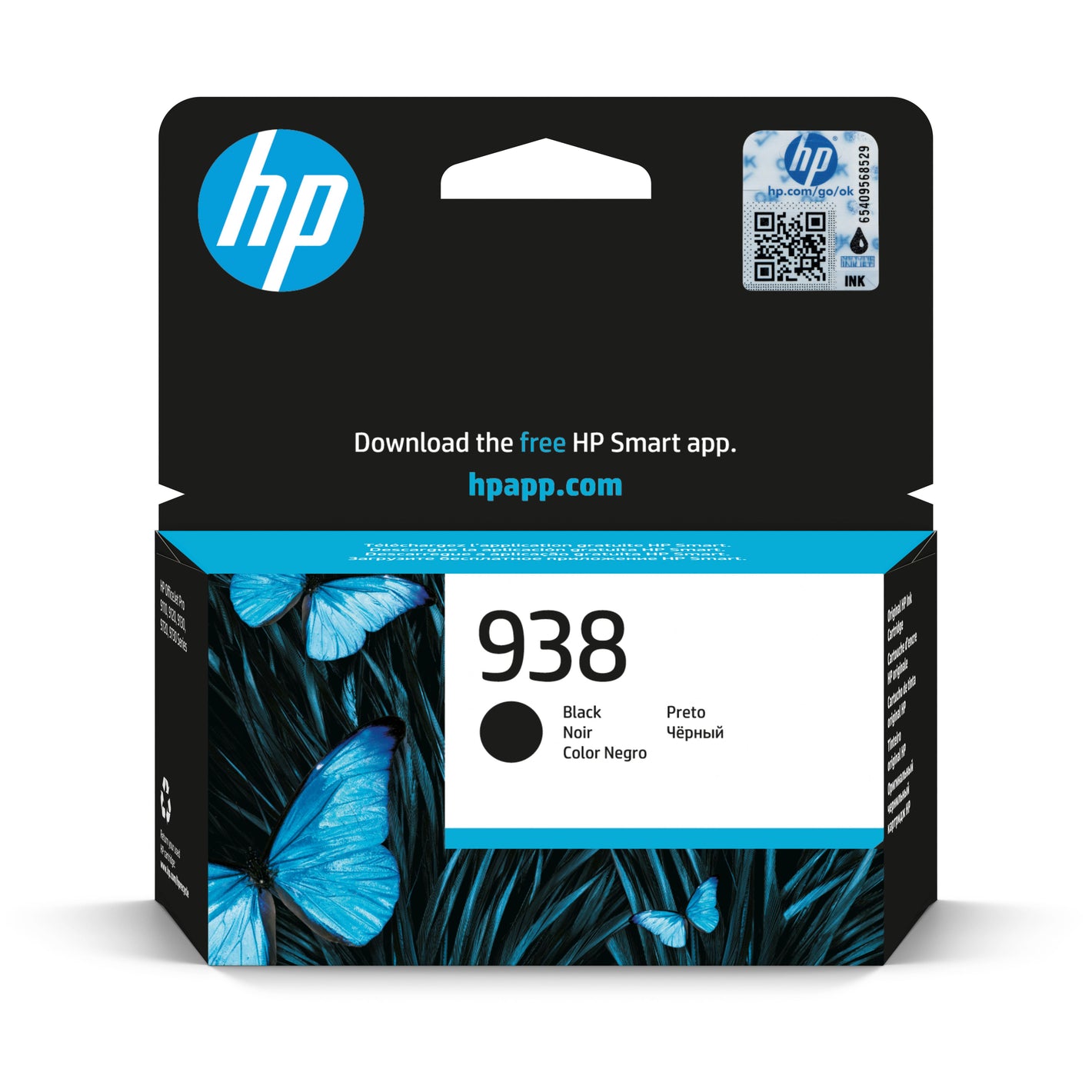 Cartucho de Tinta HP 938 Negro Original