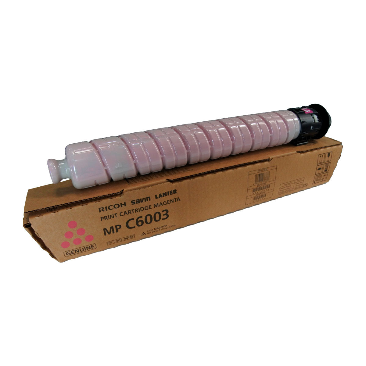 4-Color Toner Cartridge Set (Black, Cyan, Magenta, Yellow) For Ricoh MP C4503, C6003, C5503 Series