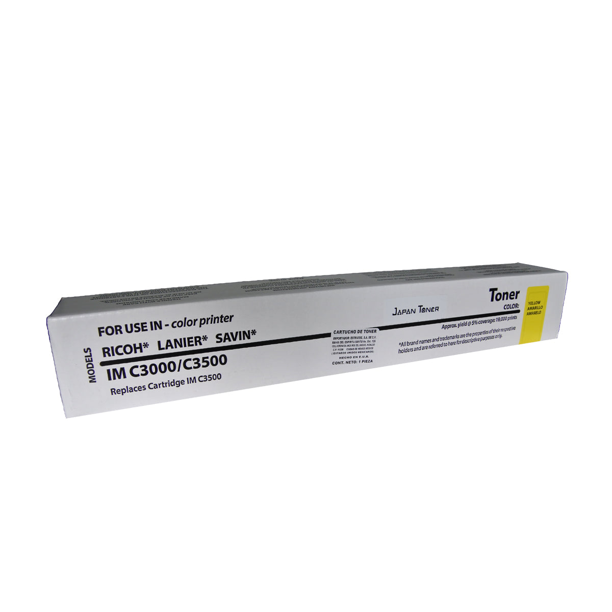 Toner Ricoh Im C3000-c3500 842252 Color Yellow Genérico